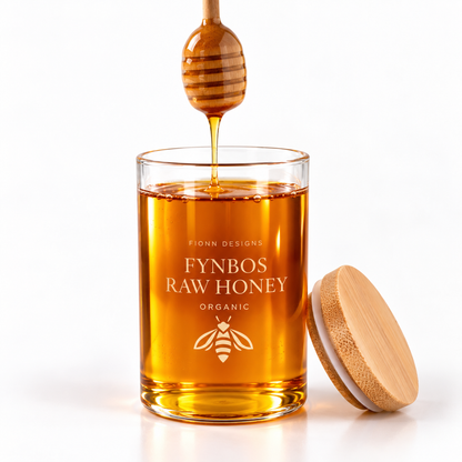 Fynbos Raw Honey + Dipper | 440g