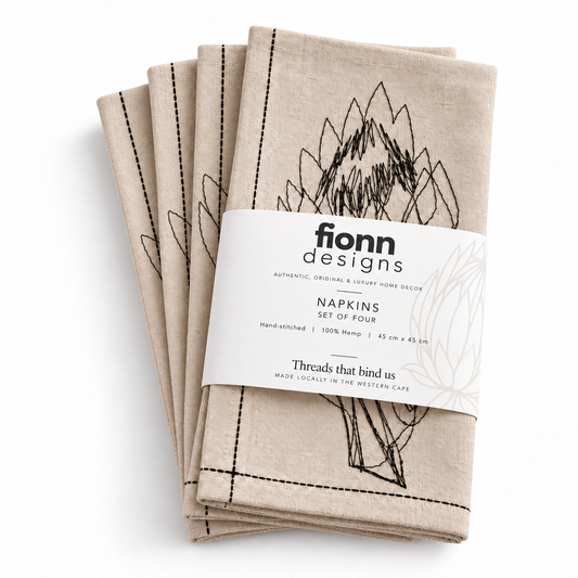 Napkin Set -Protea