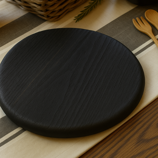 Oak Plate-Shou Sugi Ban