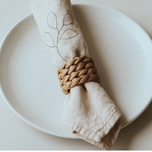 Boho Napkin Rings-Set of 4