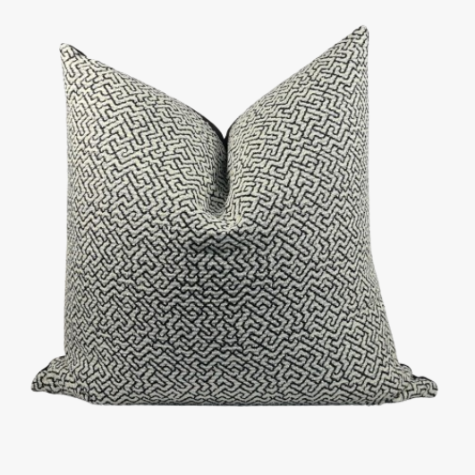 Cushion - Cindy Black 60x60cm