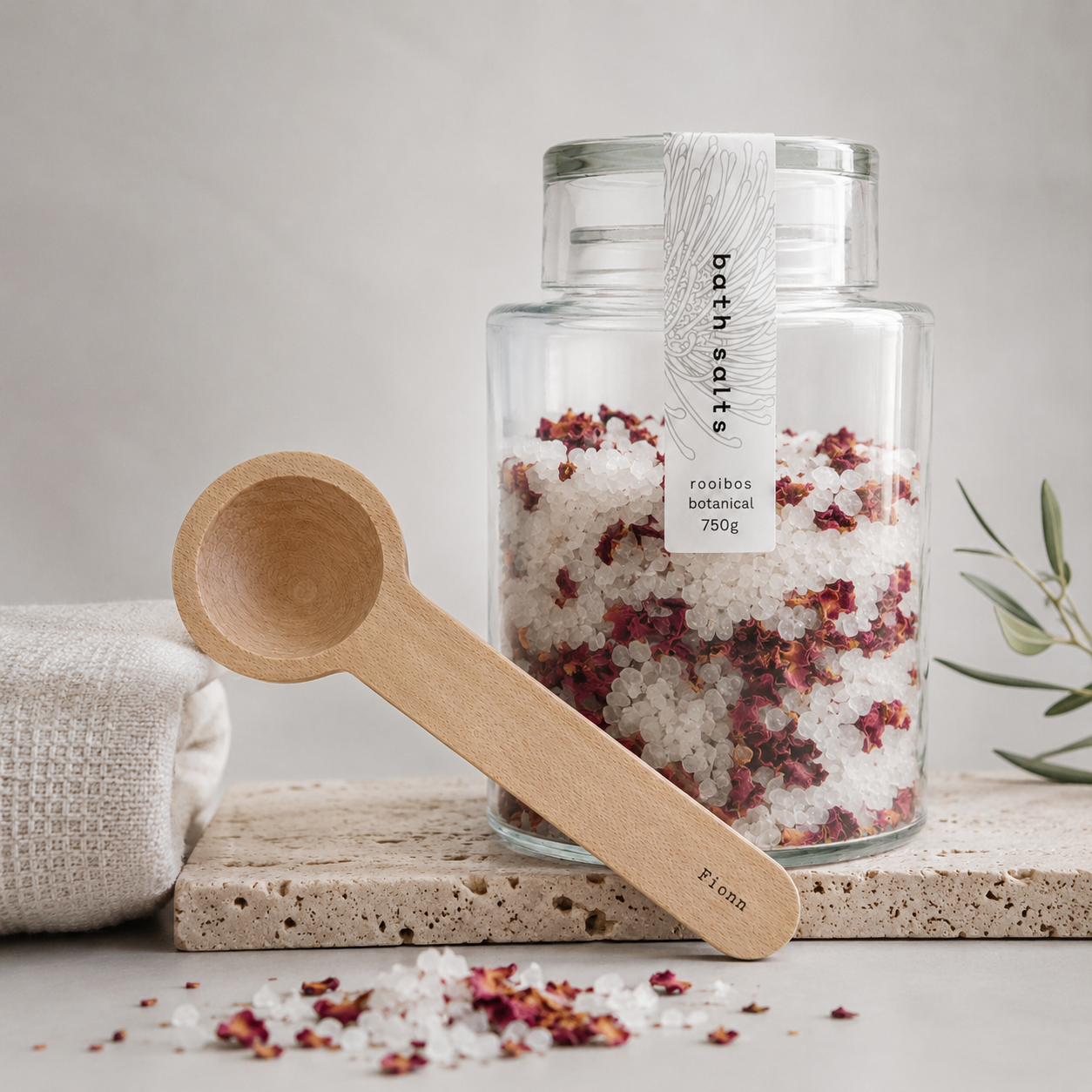 Bath Salts -Rooibos Botanicals + Scoop