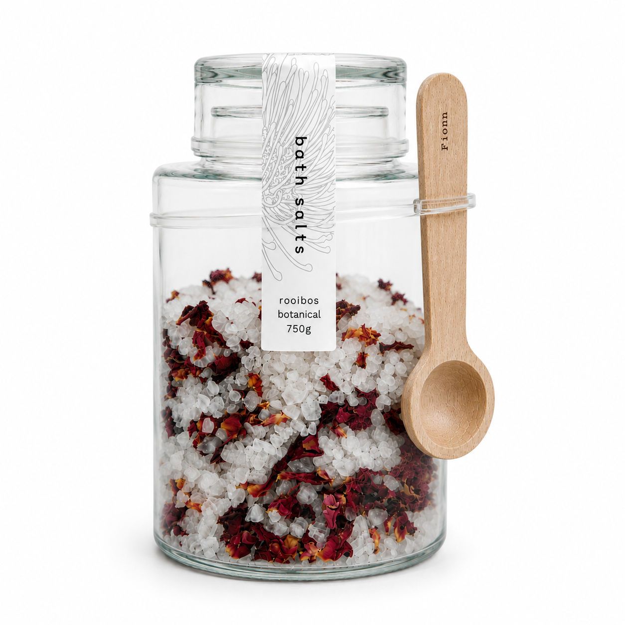 Bath Salts -Rooibos Botanicals + Scoop