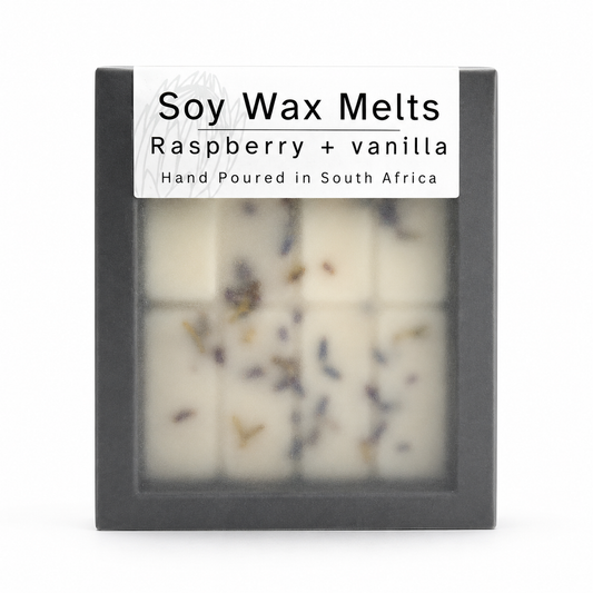 16 | Botanical Wax Melts Fingers-Raspberry + Vanilla