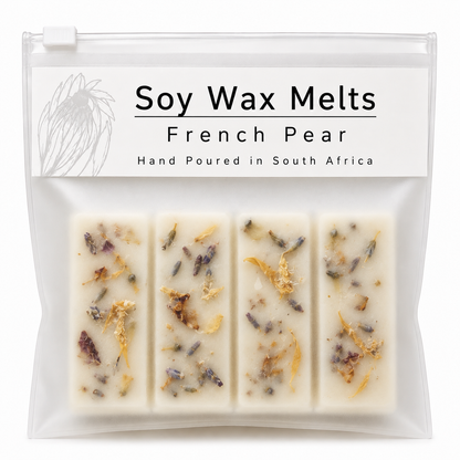 Botanical Wax Melt Fingers-French Pear