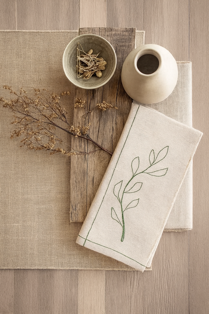 Tea Towel -Leaf