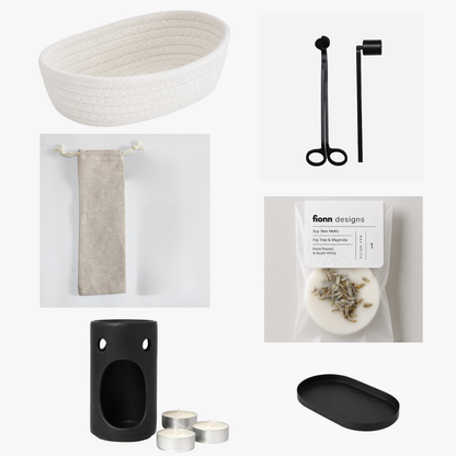 Oil/ Wax Burner Gift Set