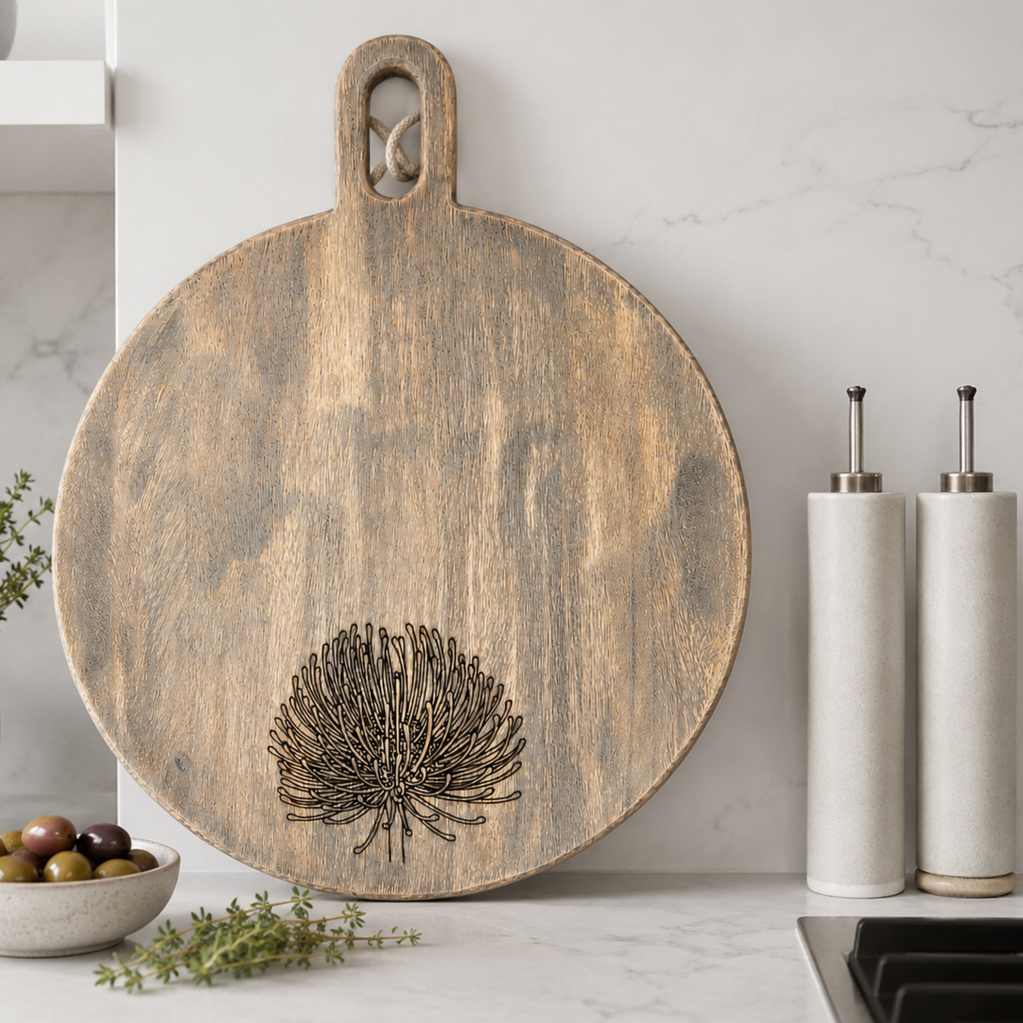 Kabini Wooden Board-Fynbos