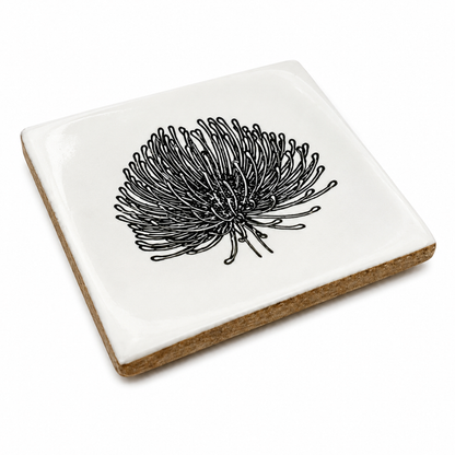 Koyna Wooden Tray With Enamel Bowls-Fynbos