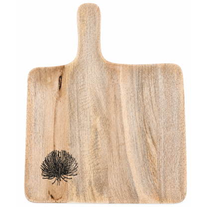 Koyna Wooden Tray With Enamel Bowls-Fynbos