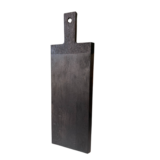 Boho Oak Cutting Board-Solid Black