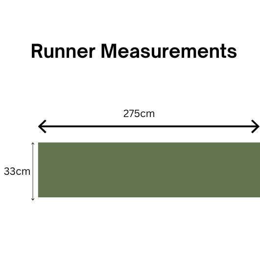 Table Runner-Delicious Monster leaf